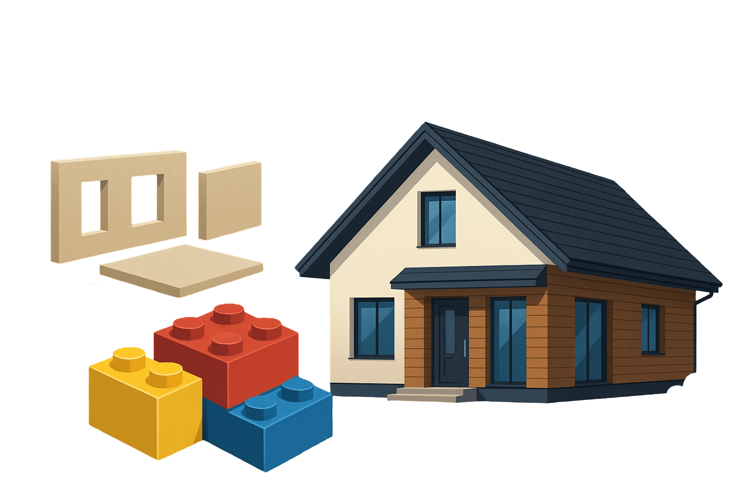 Модульные дома: простота сборки, как из Lego